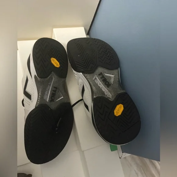 Vibram White and Black Athletic Shoes - Picture 7 of 7